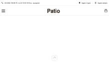 Tablet Screenshot of patio.com.ua